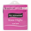 No Nonsense Knee High Off Black, 2PK 602523